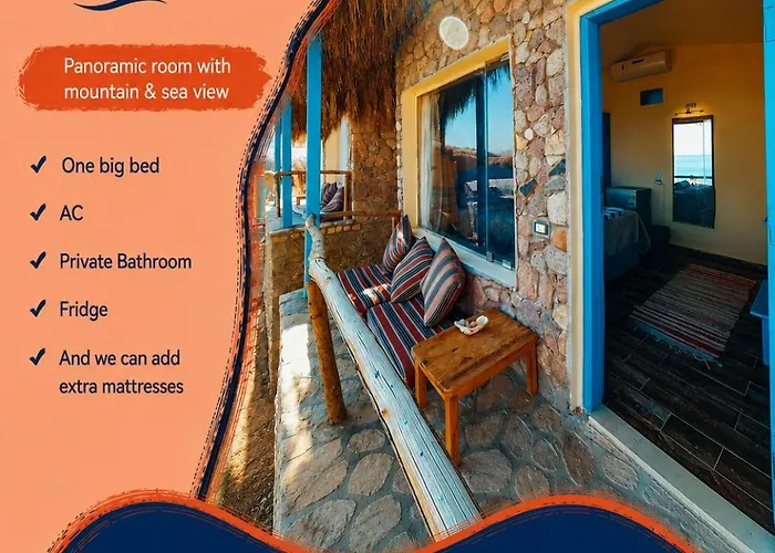 Lodge New Moon Island Camp Nuweiba`